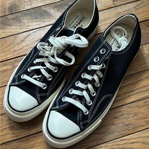 - Brand New Low Top Converse (10.5 womens, 8.5 mens)